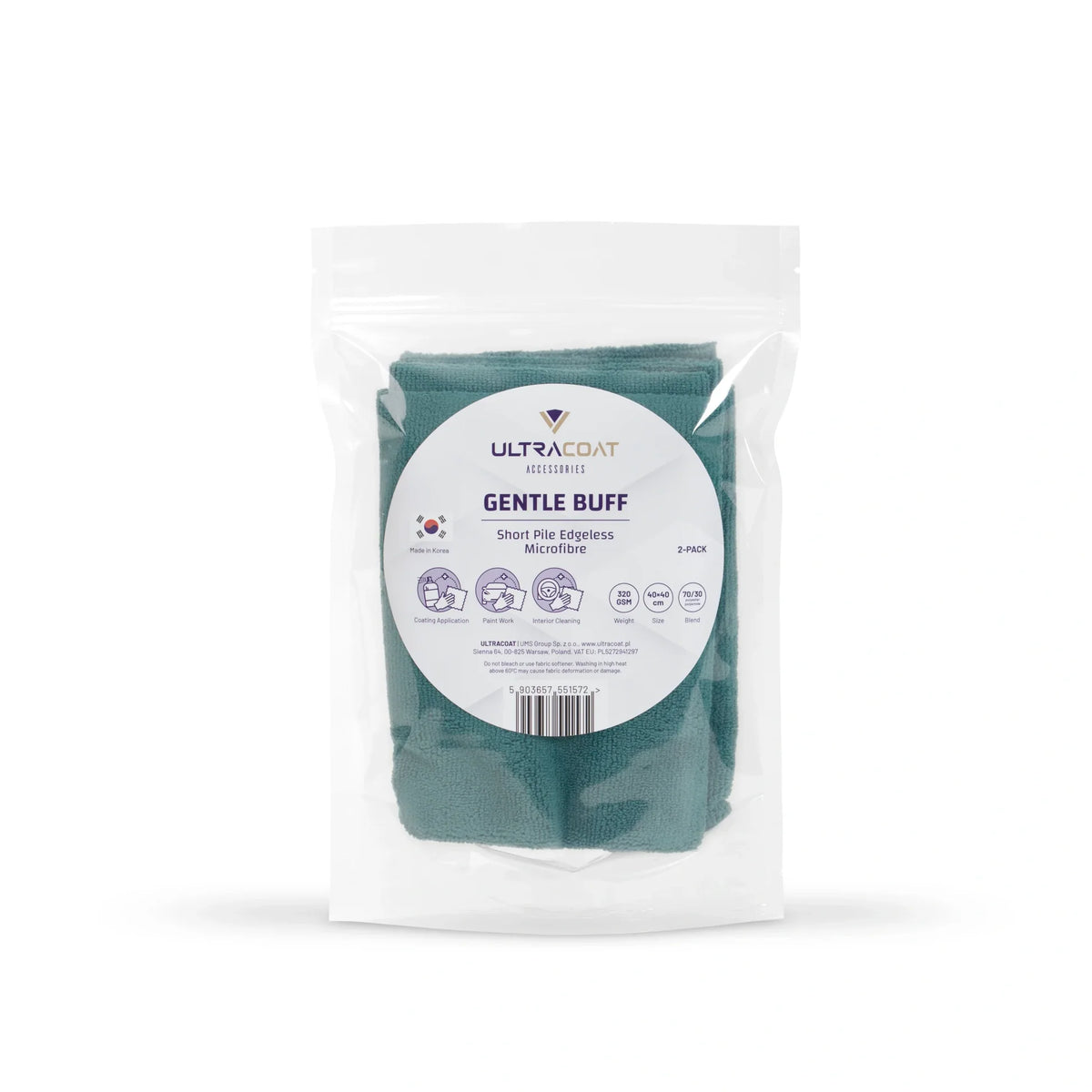 Gentle Buff Mikrofiber krpa 2 kom – Poliranje bez ogrebotina